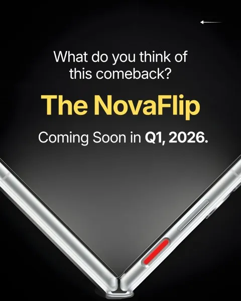 تأكيد موعد إطلاق هاتف هواوي Ai+ NovaFlip القابل للطي